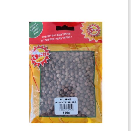 Sun All Spice (Pimento) Whole 100g