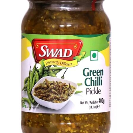 Swad Green Chilli Pickle 400g