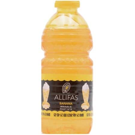Allifas Banana Milkshake & Desert Syrup