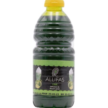 Allifas Lime Milkshake & Desert Syrup