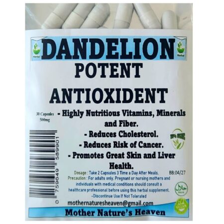 Dandelion 30 capsules